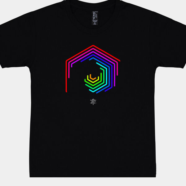 Hexagonal spiral Rainbow Thumbnail