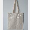 Budget Calico Tote Bag Thumbnail